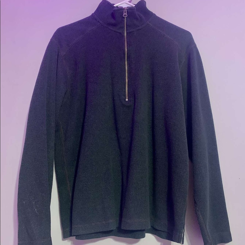 Zip-up sweater